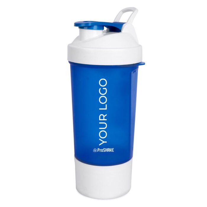 Customized 600 ML Compartment Shaker Bottle Manufacturer